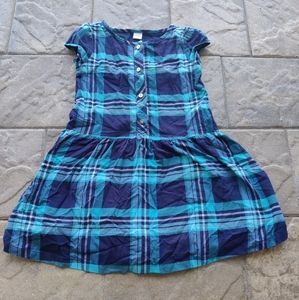 Plaid girl dress